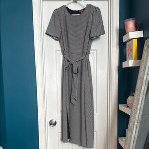 Black and White Checkered Dress